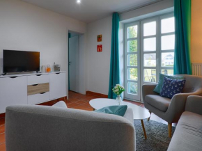 Feriendorf Rugana - Komfort Appartement mit 2 Schlafzimmern und 2 Terrassen D55, Dranske